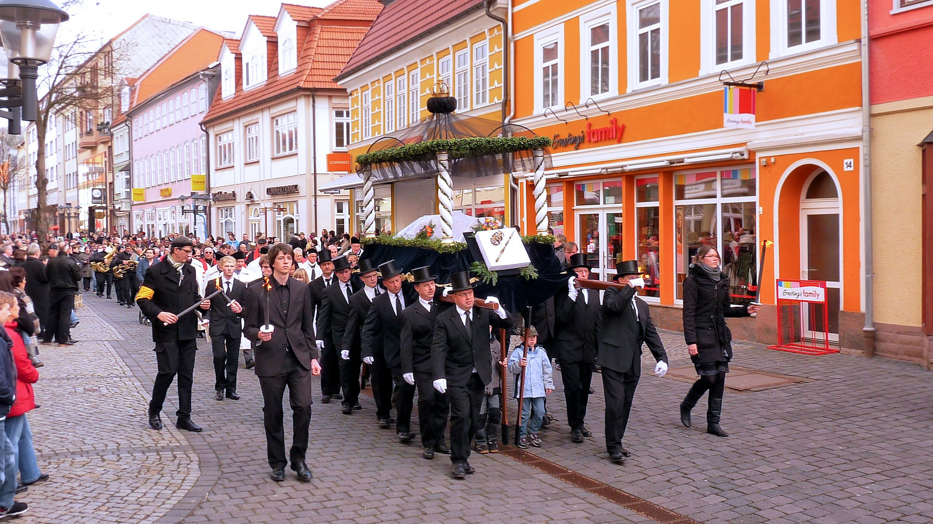 Die Palmsonntagsprozession in Heilbad Heiligenstadt