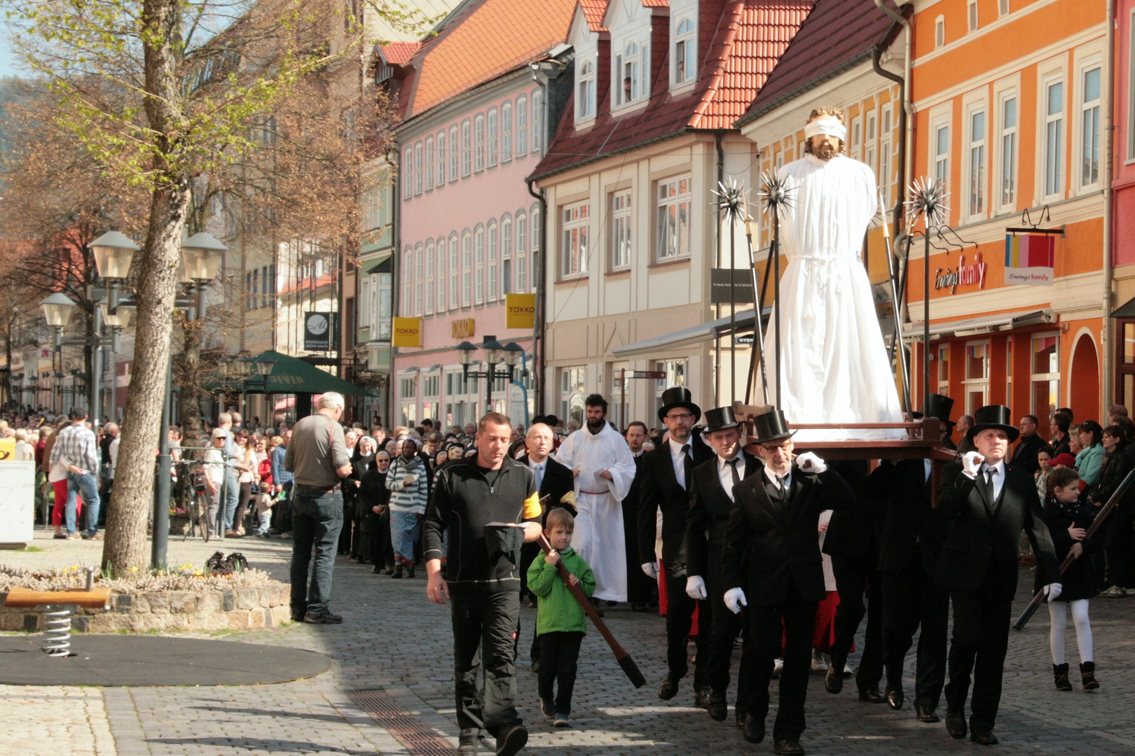 Die Palmsonntagsprozession in Heiligenstadt