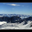 Die Panorama Aussicht von der Zugspitze (1)