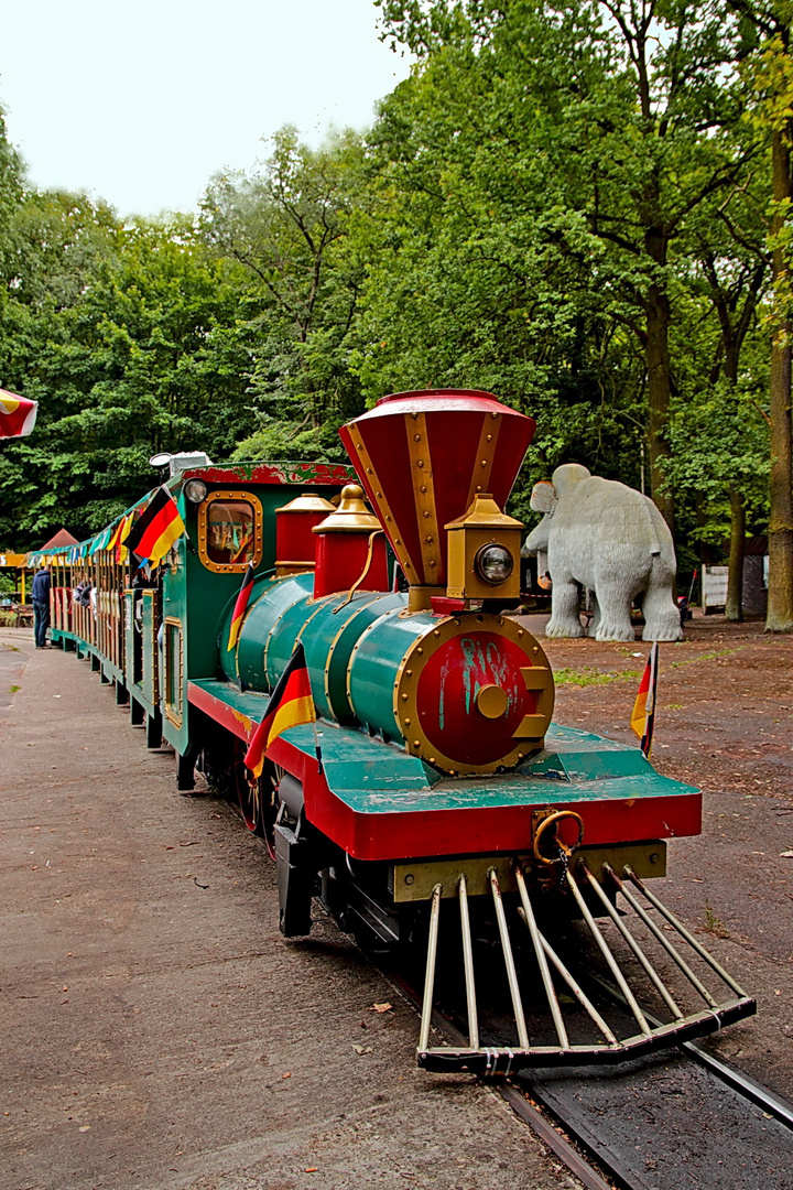 Die Parkbahn im Spreepark Berlin