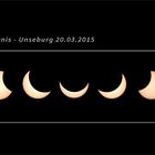 Die partielle Sonnenfinsternis 2015...