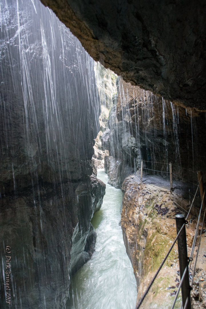 Die Partnach-Klamm bei Garmisch-Patenkirchen