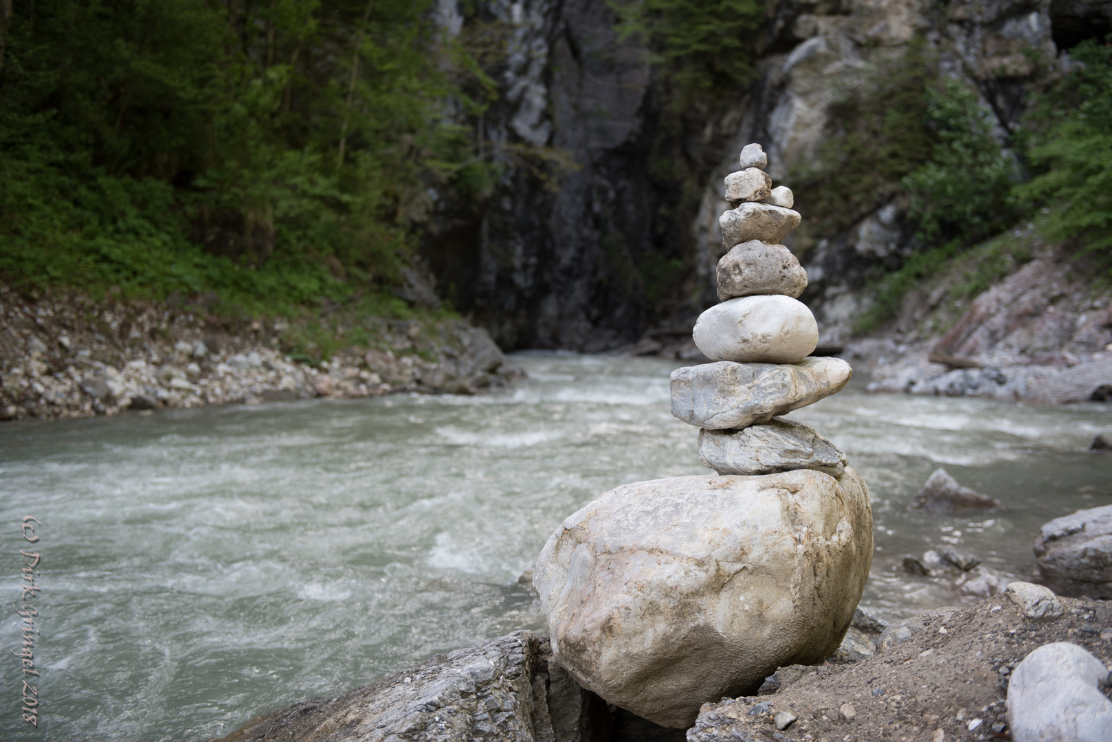 Die Partnach-Klamm bei Garmisch-Patenkirchen