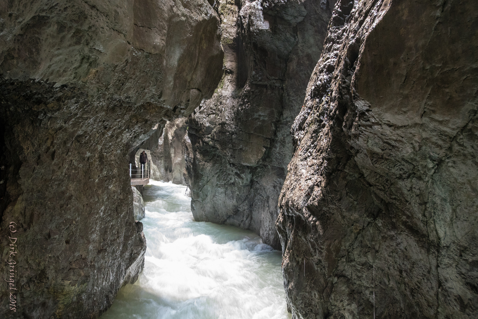 Die Partnach-Klamm bei Garmisch-Patenkirchen