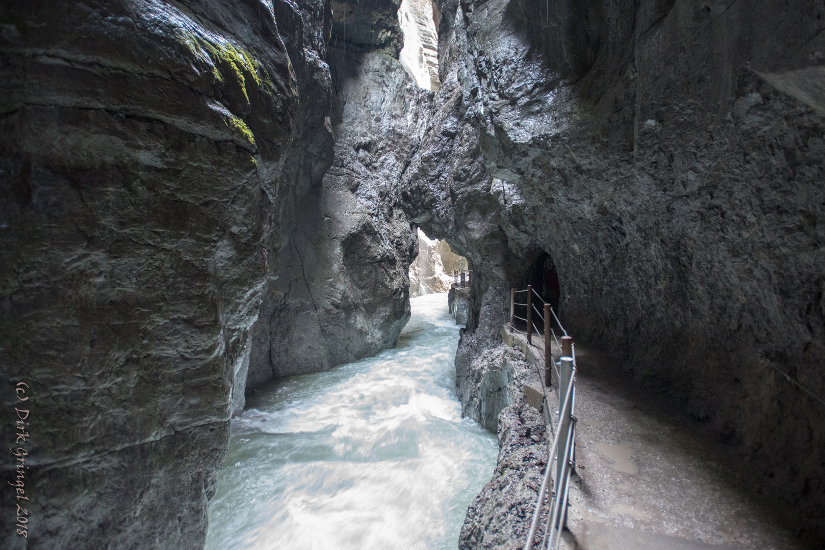 Die Partnach-Klamm bei Garmisch-Patenkirchen