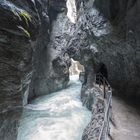 Die Partnach-Klamm bei Garmisch-Patenkirchen