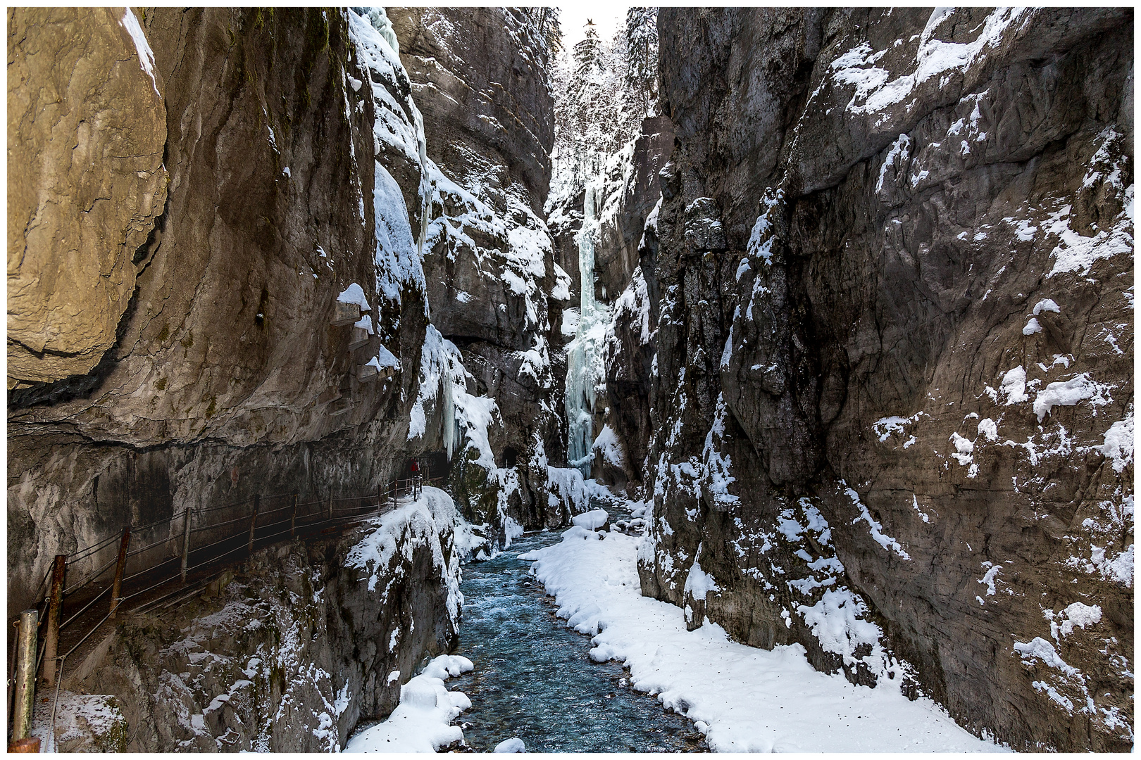 Die Partnachklamm am 11.01.2017