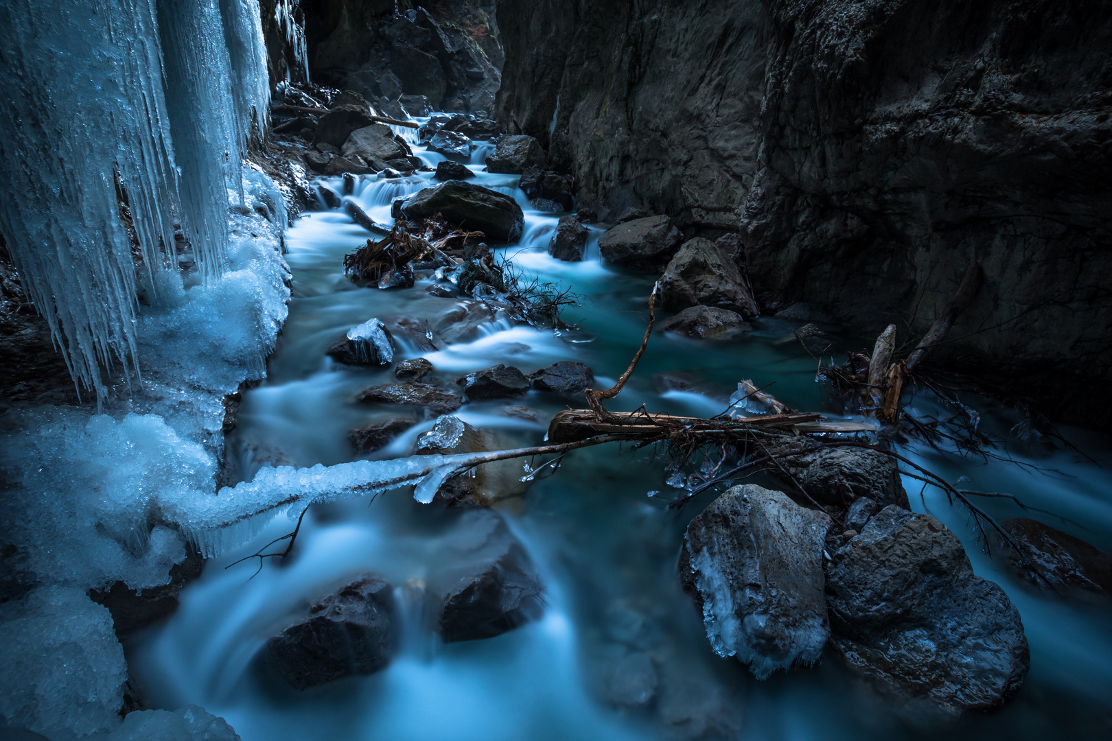 Die Partnachklamm im Winter 2... 