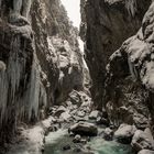 Die Partnachklamm im Winter