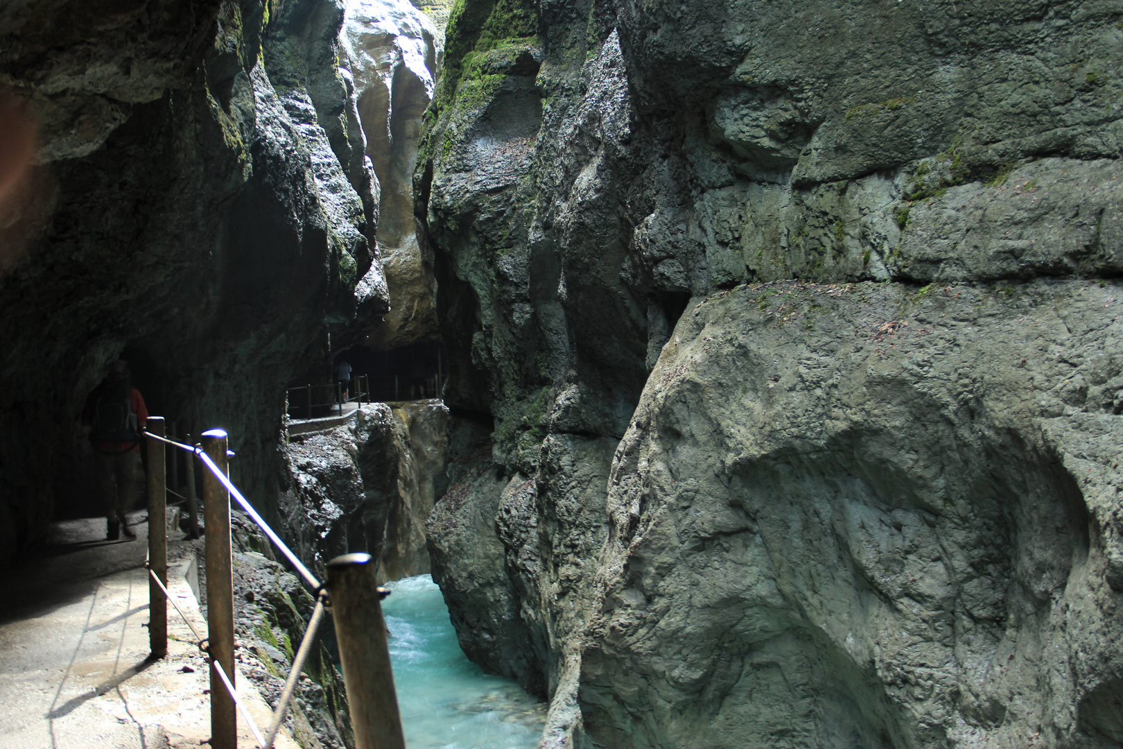 Die Partnachklamm in Garmisch-Partenkirchen