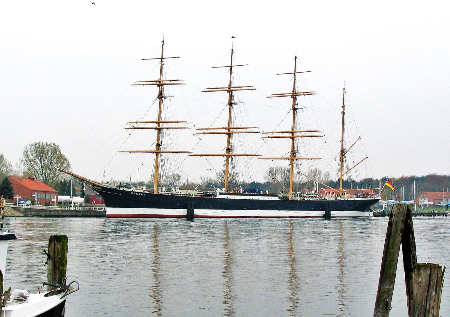 Die Passat - Frachtsegelschulschiff - Travemünde / Lübeck