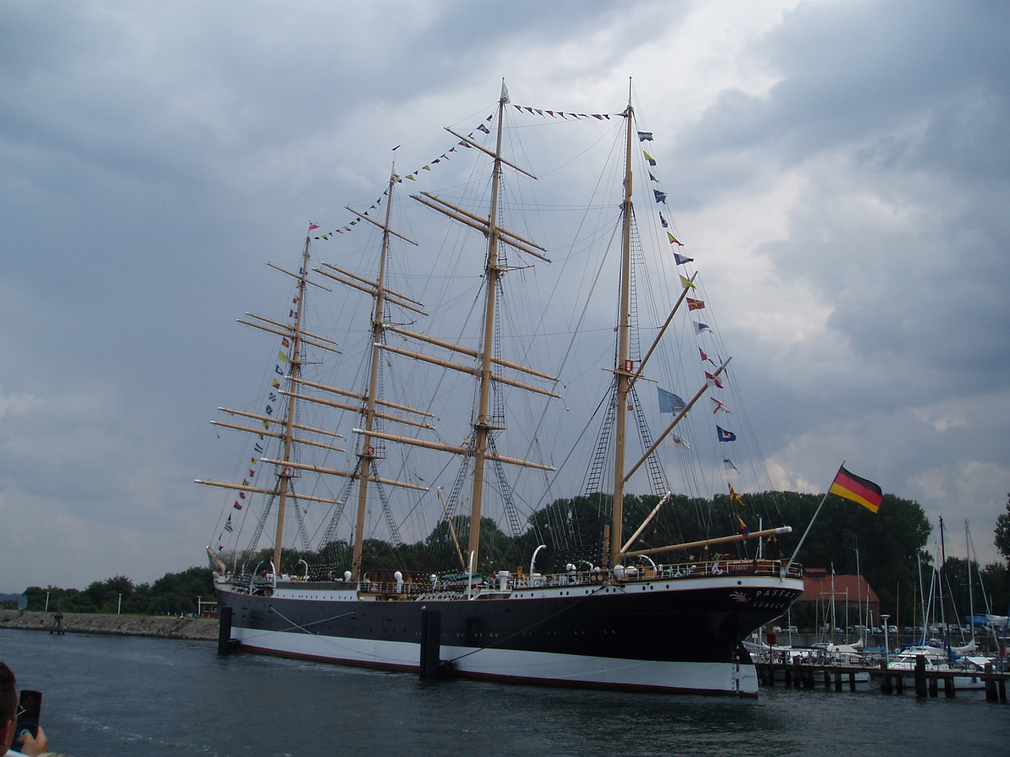 Die Passat in Travemünde