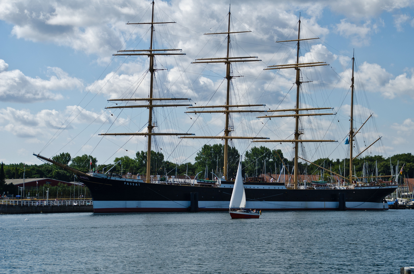 Die Passat in Travemünde