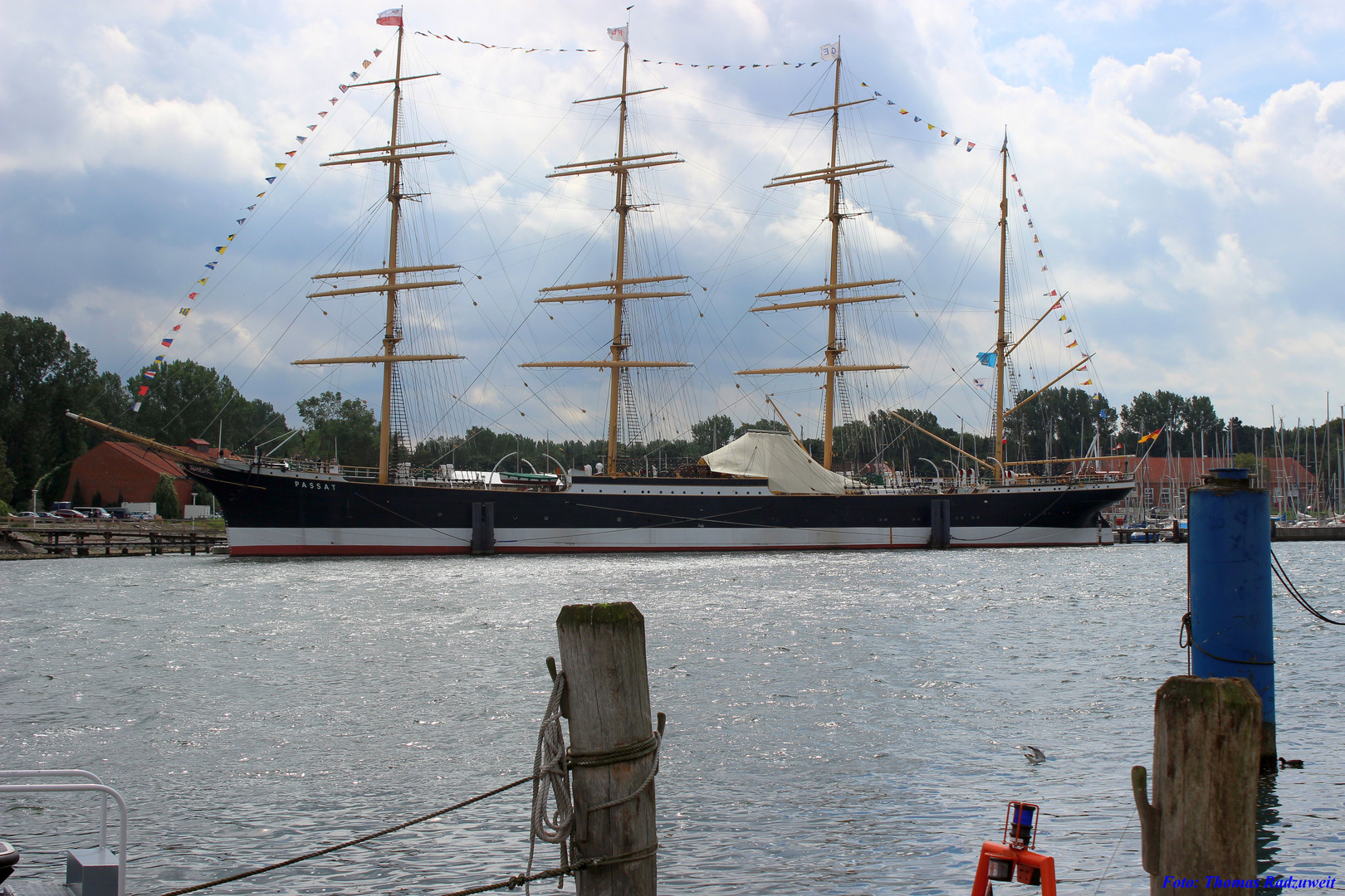 Die "Passat" in Travemünde