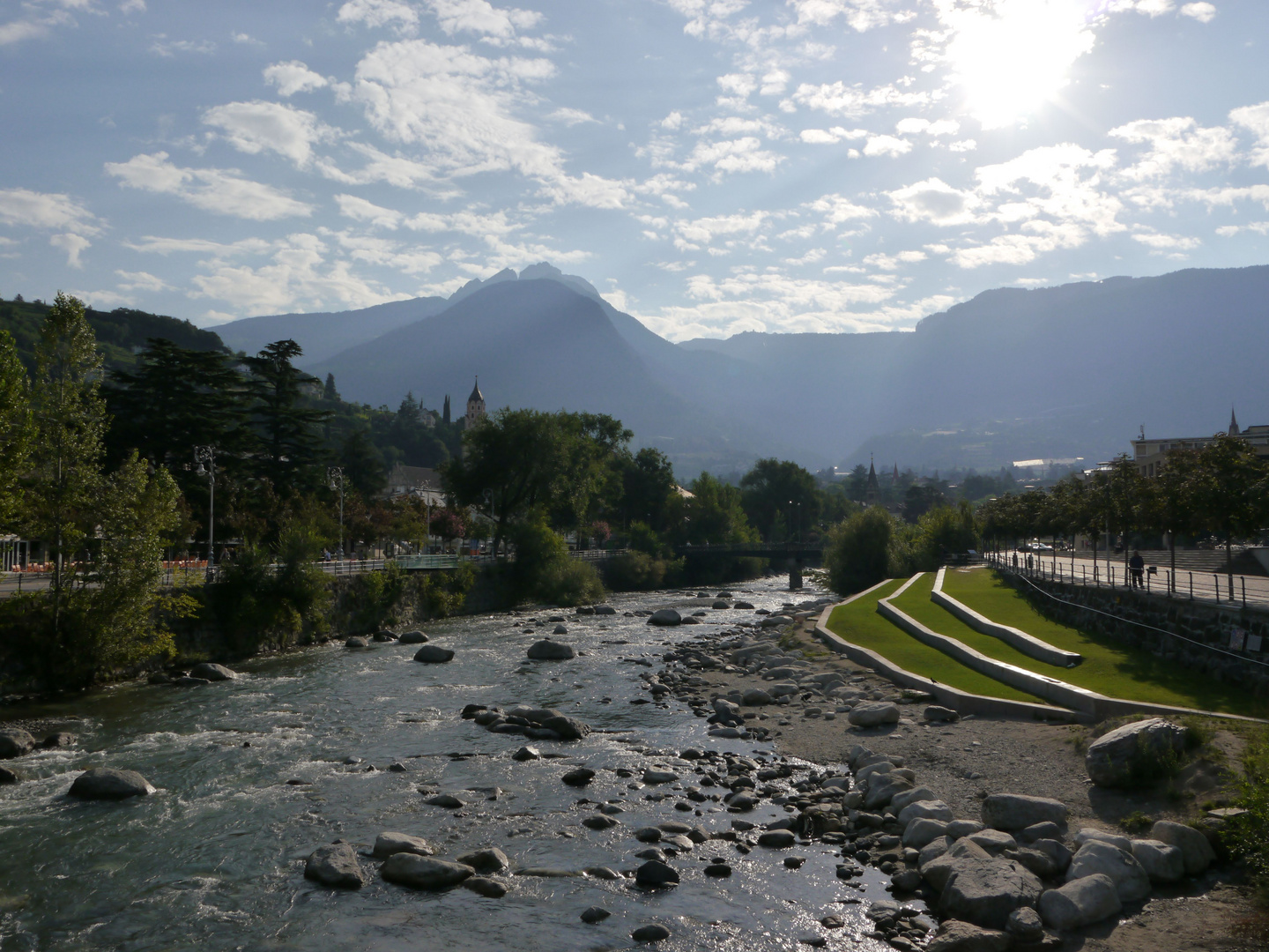 Die Passer in Meran