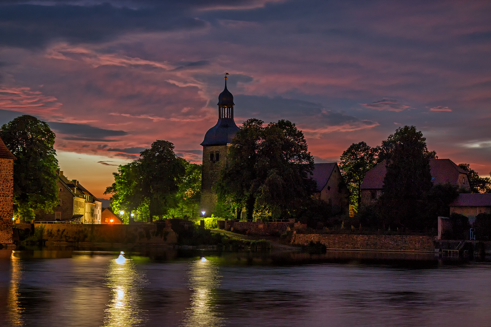 Die Patronatskirche...