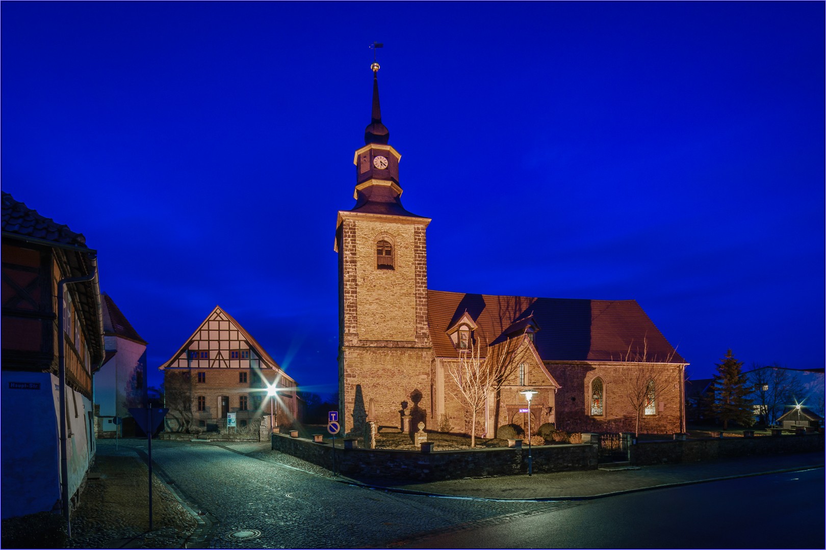 Die Patronatskirche in Meisdorf