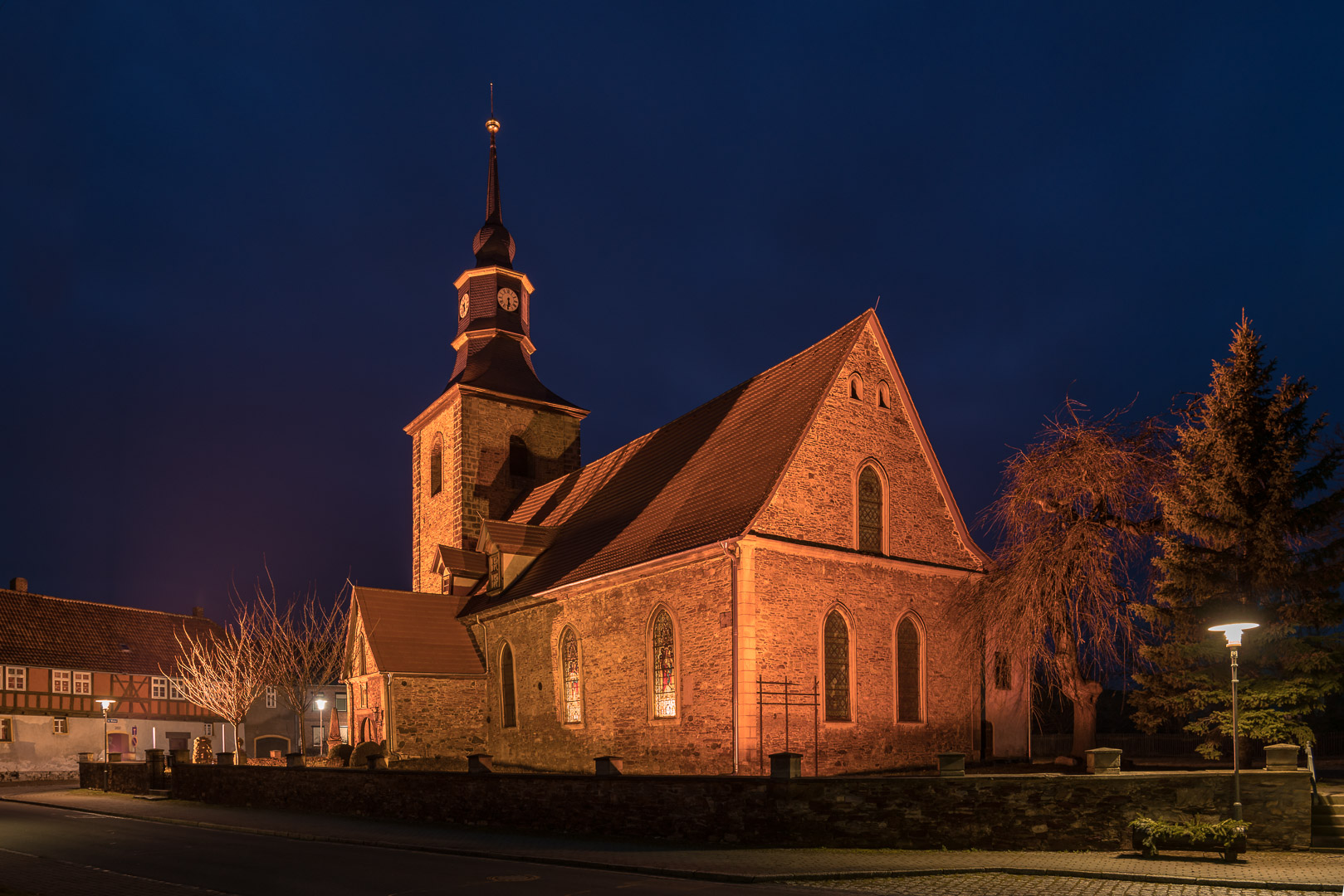 Die Patronatskirche in Meisdorf