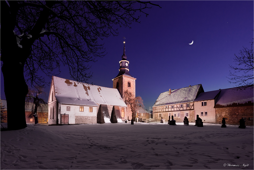 Die Patronatskirche Meisdorf...