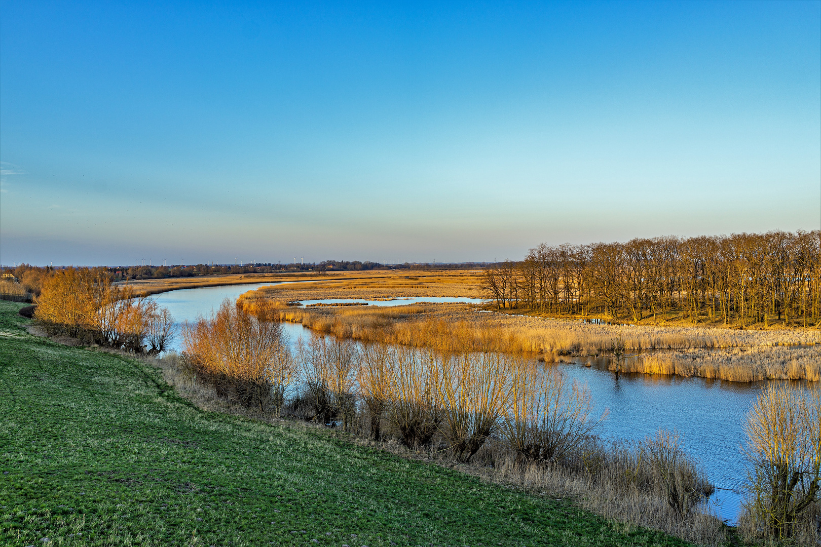 Die Peene Richtung Loitz