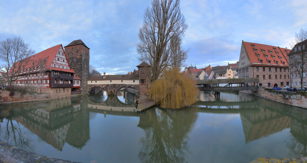 Die Pegnitz bei Nürnberg