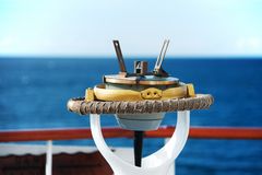 die Peilung steht ... eine Peilscheibe der Royal Clipper