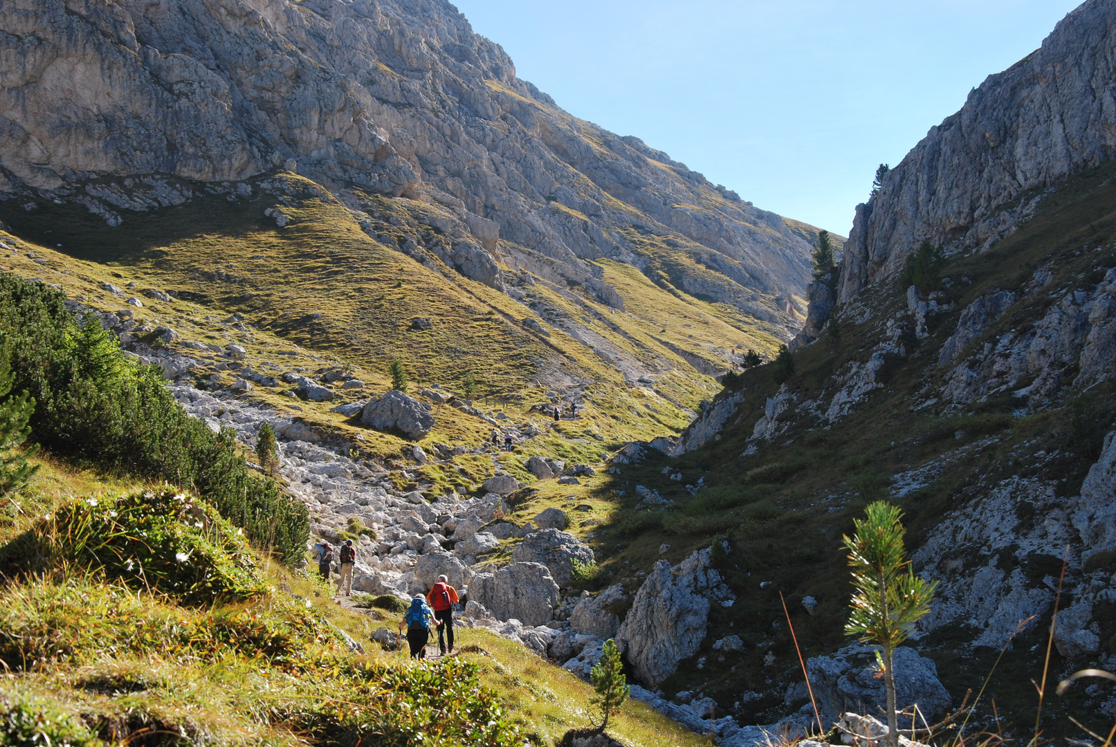 Die Peitlerscharte - Dolomiten