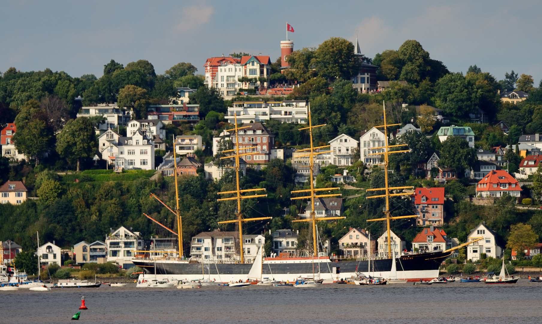 Die "PEKING" vor Blankenese