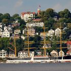 Die "PEKING" vor Blankenese