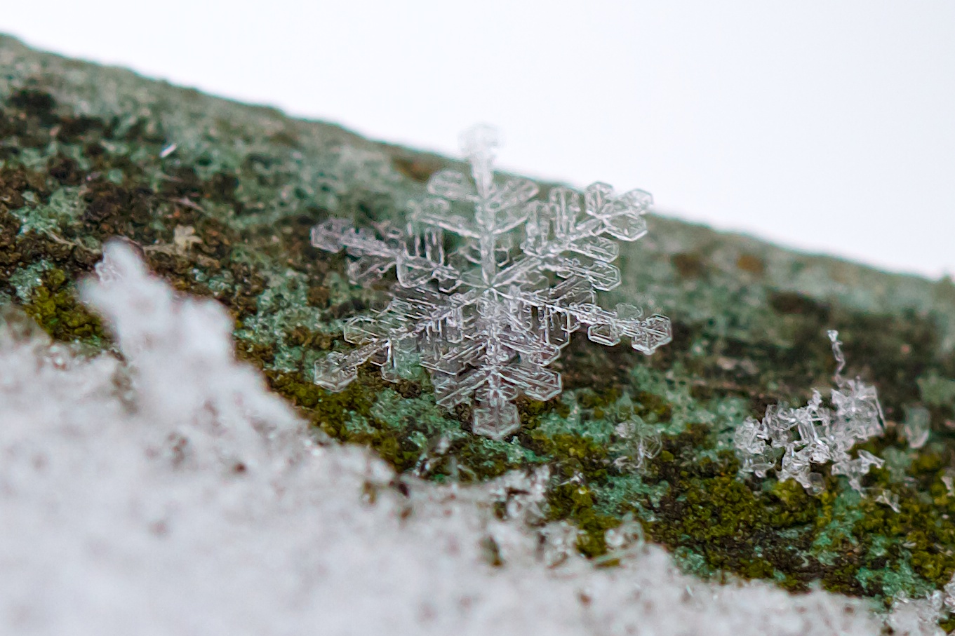 Die perfekte Schneeflocke