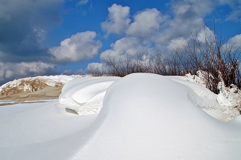 Die perfekte Schneewelle