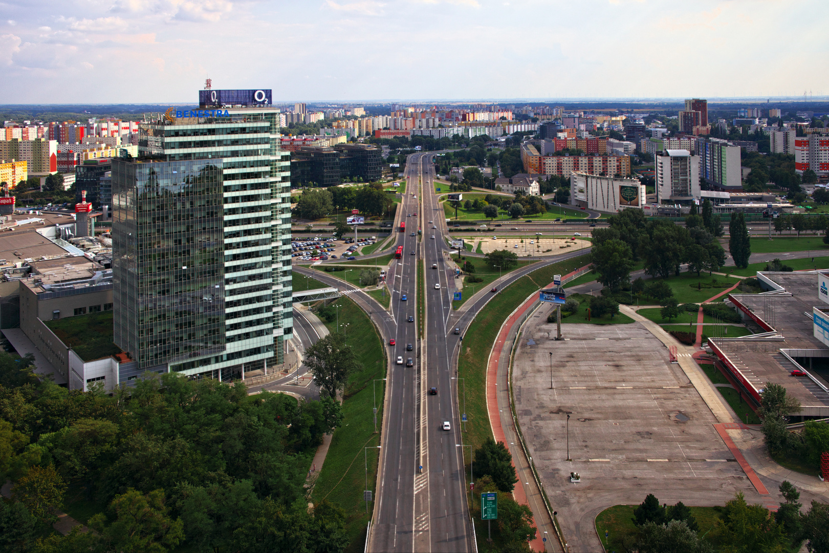 Die Peripherie von Bratislava