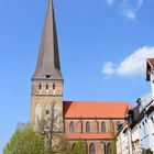 Die Petrikirche in der Altstadt von Rostock