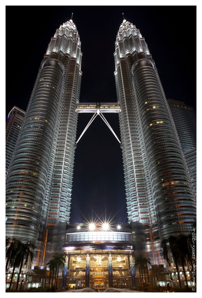 Die Petronas Twin Towers, Kuala Lumpur/Malaysia