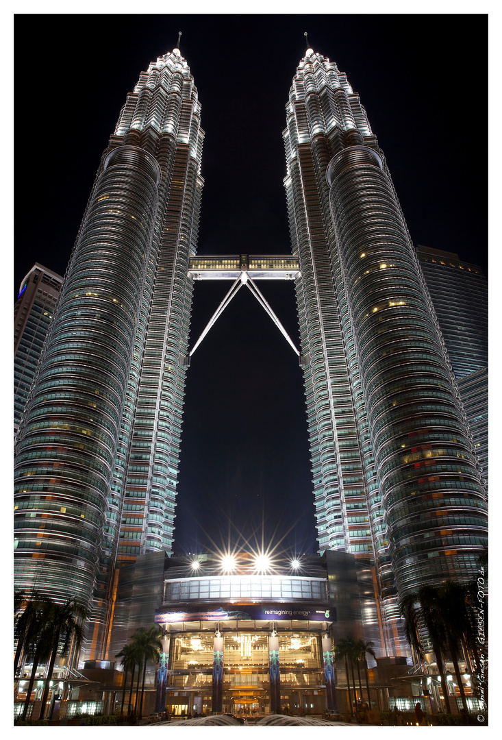 Die Petronas Twin Towers, Kuala Lumpur/Malaysia