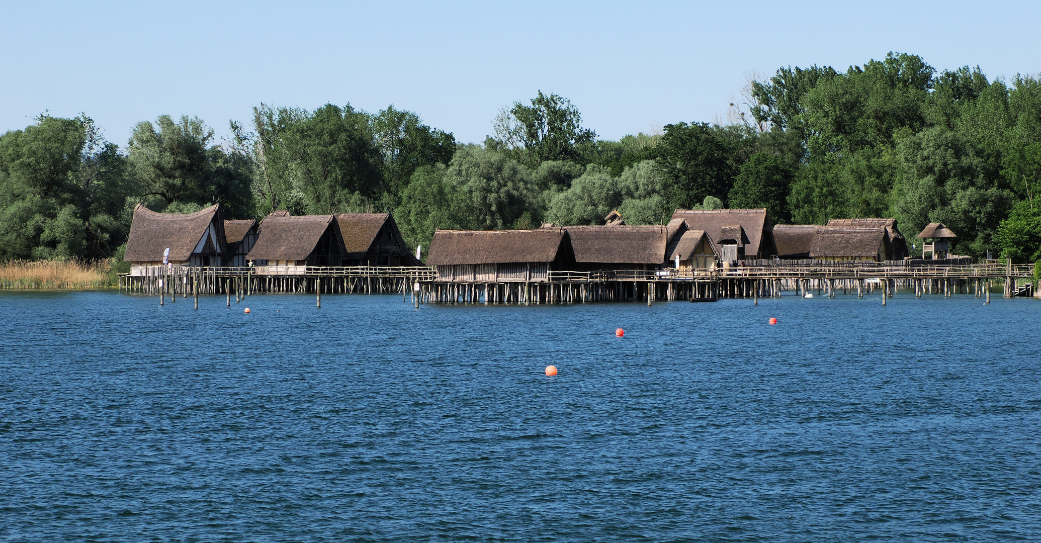 Die Pfahlbauten am Bodensee…