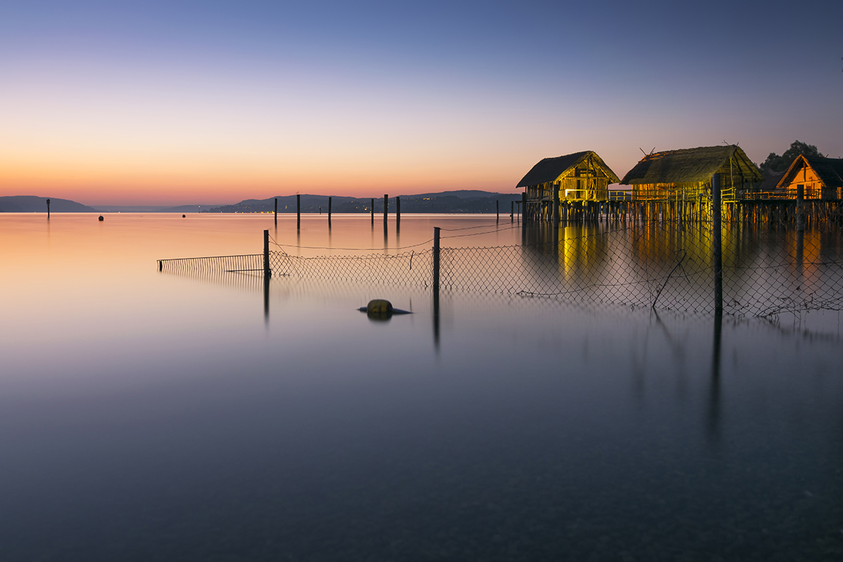 Die Pfahlbauten am Bodensee