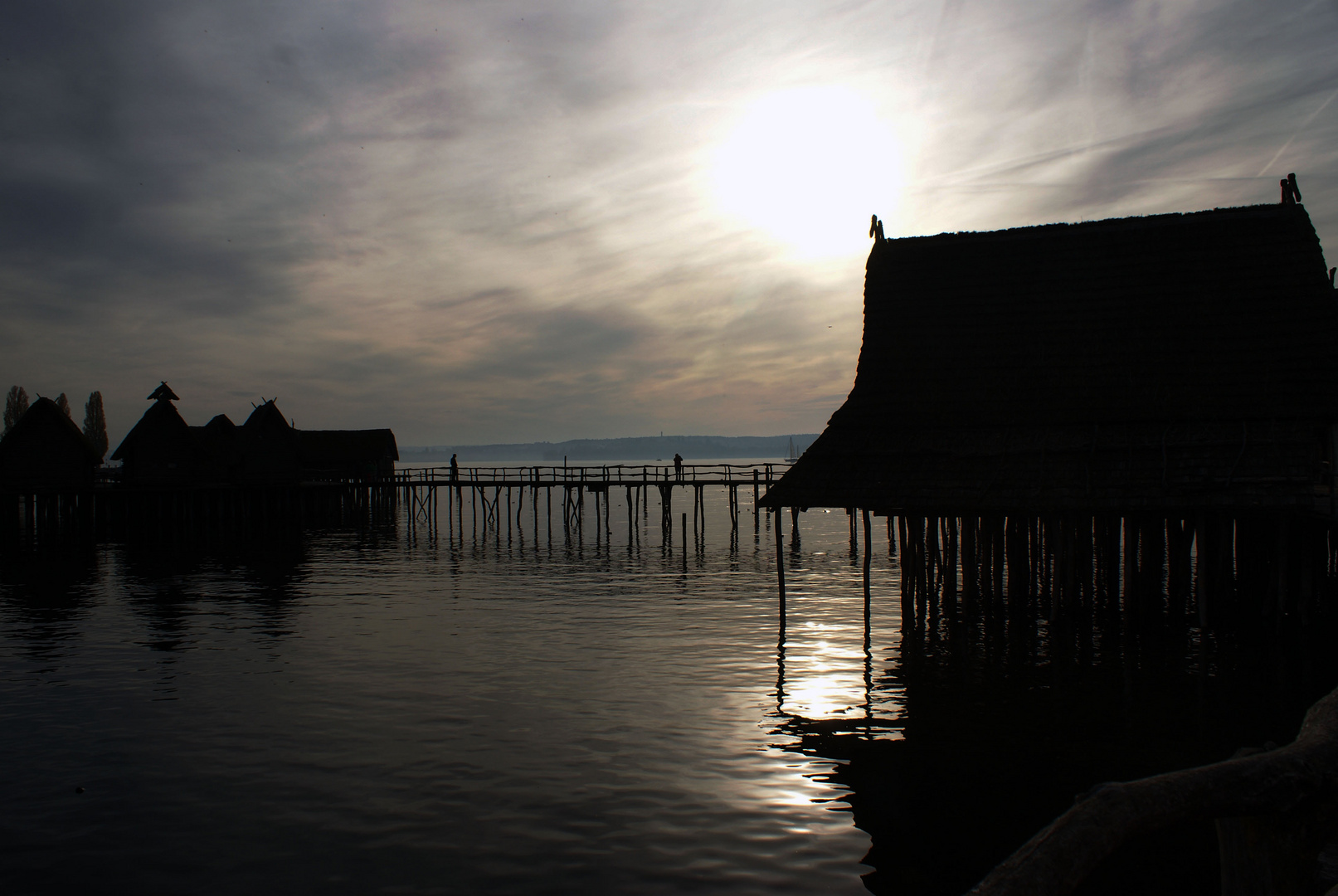 Die Pfahlbauten von Unteruhldingen am Bodensee