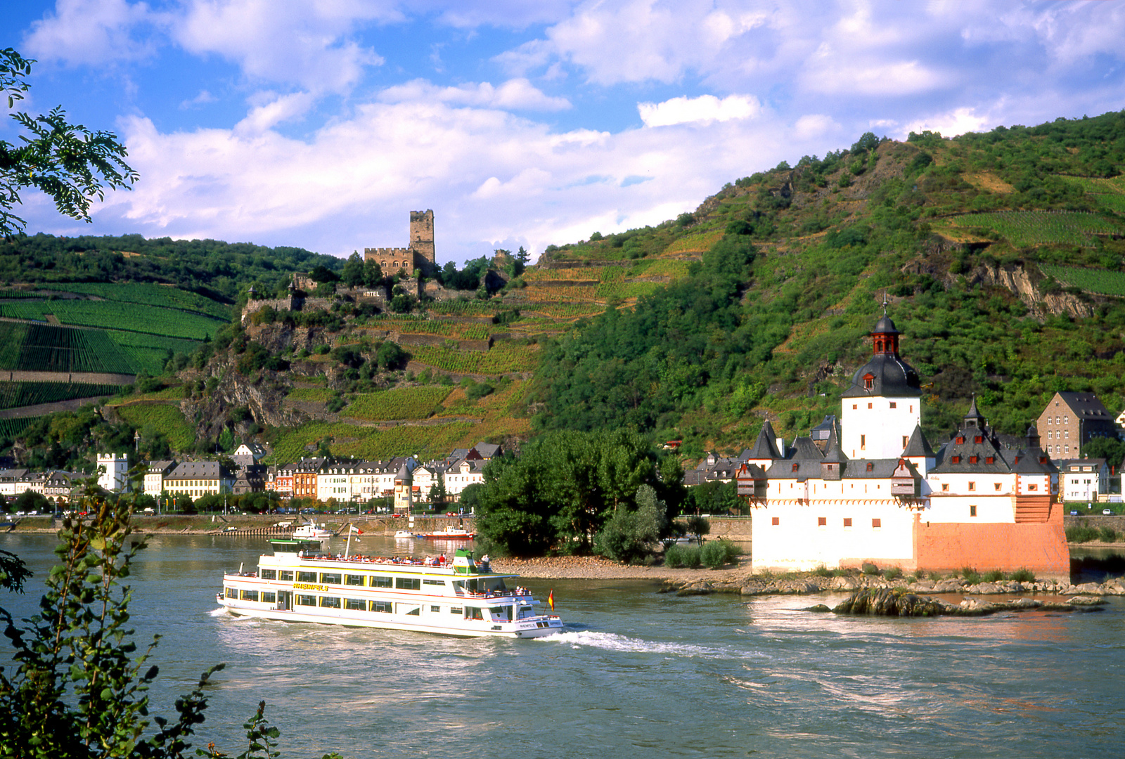 Die Pfalz bei Kaub am Rhein
