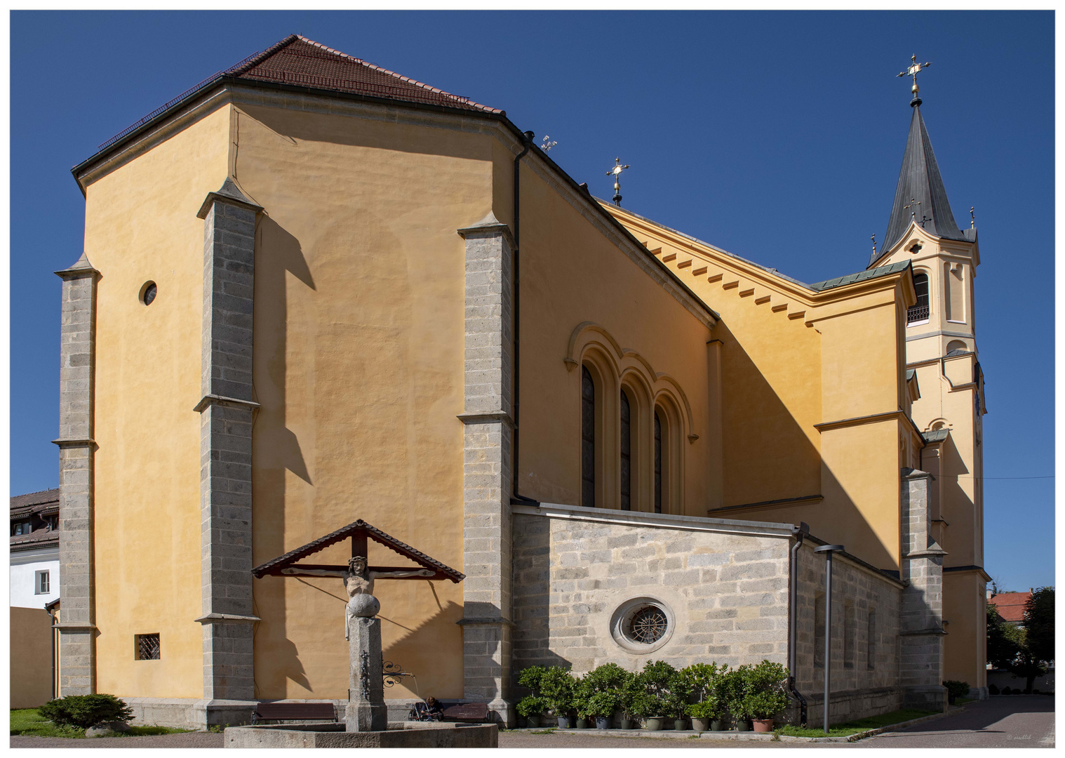 Die Pfarrkirche Bruneck...     