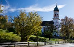 Die Pfarrkirche St. Georg in Aidling am Riegsee