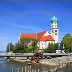 Die Pfarrkirche St. Georg von Wasserburg am Bodensee