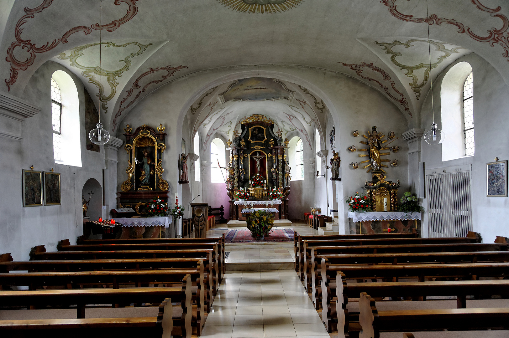 Die Pfarrkirche St. Maria Magdalena in Oberkreuzberg