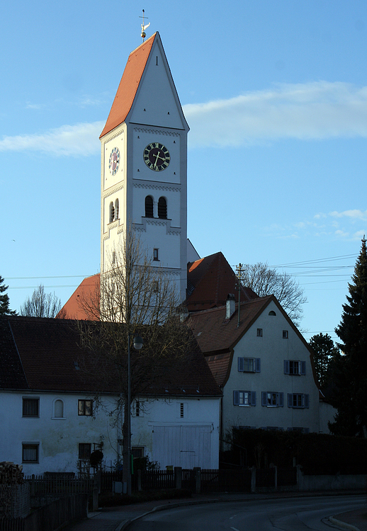 Die Pfarrkirche St. Nikolaus in Stadtbergen