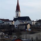 Die Pfarrkirche von Neumarkt im Mühlkreis (Oberösterreich)