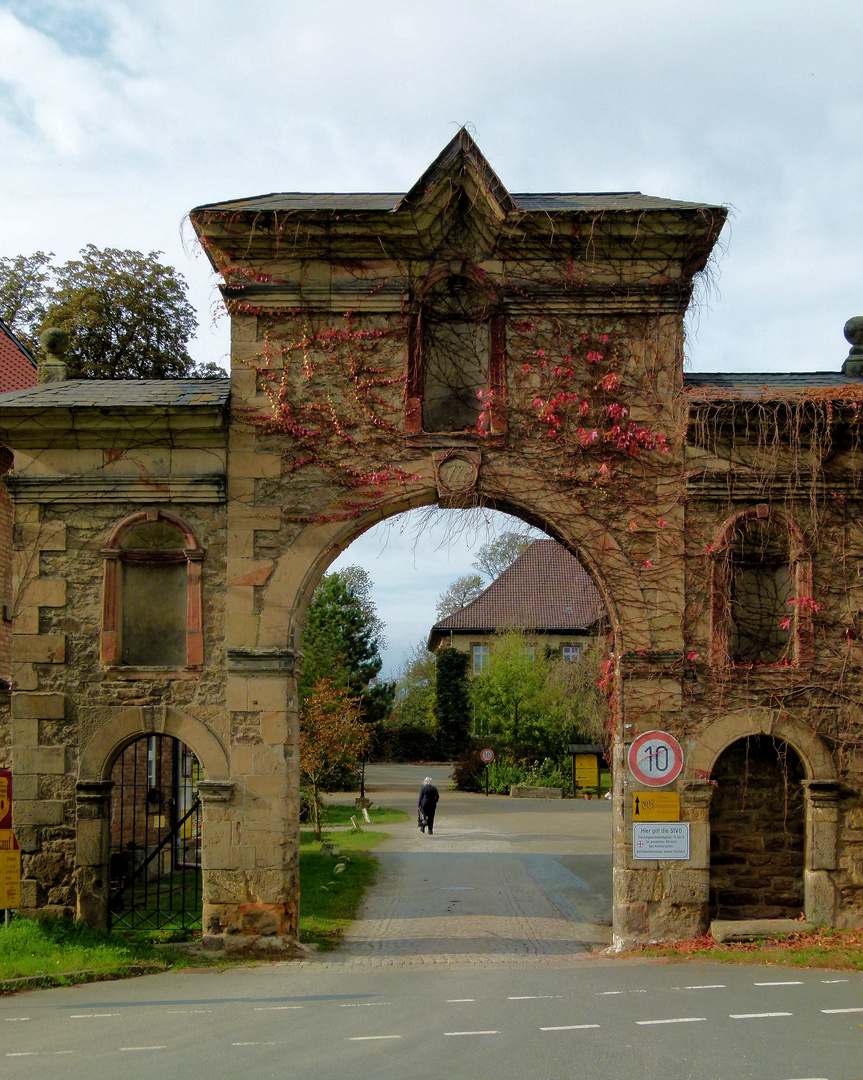 Die Pforte ins Kloster