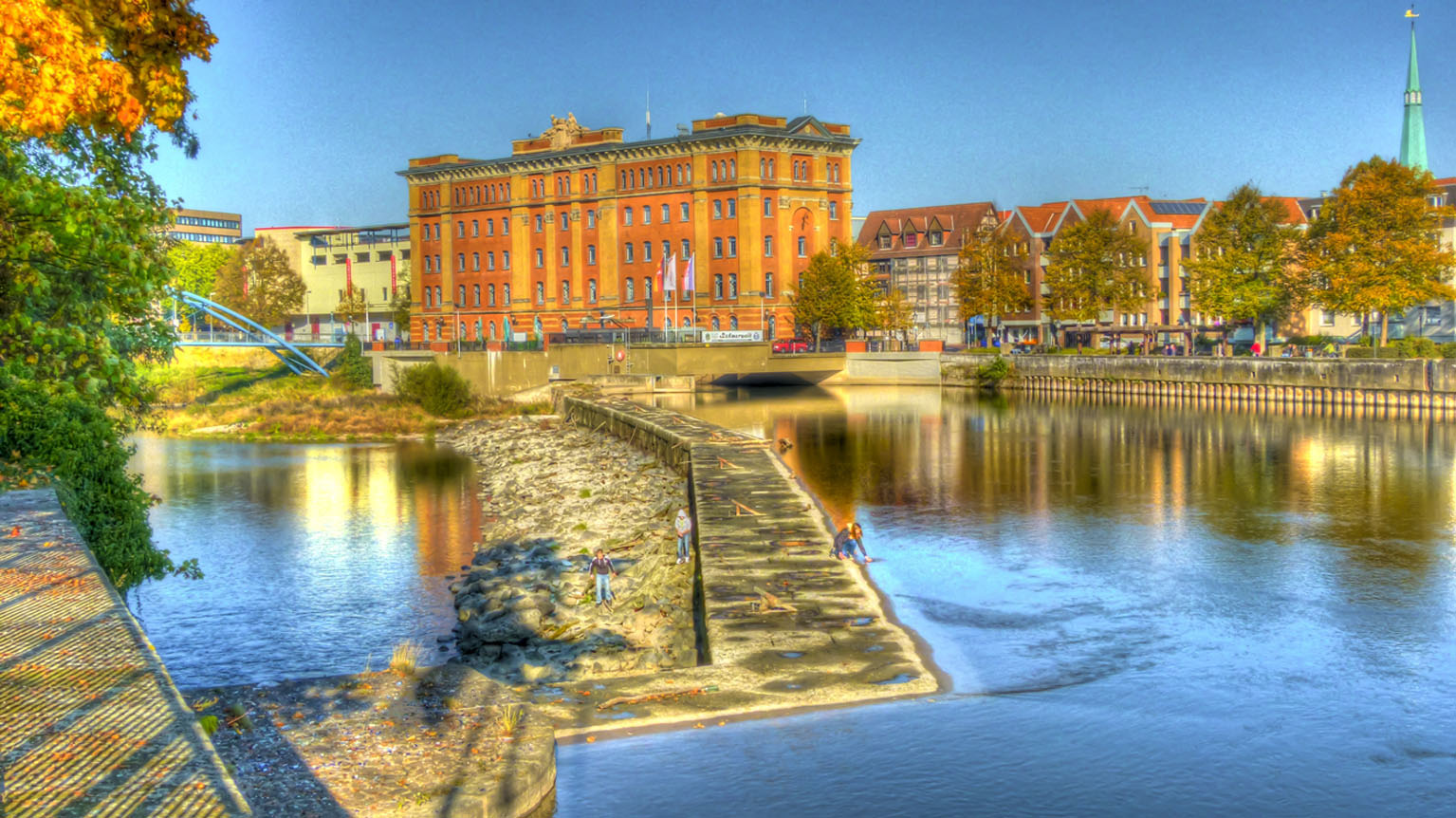 Die Pfortmühle in Hameln a.d.Weser