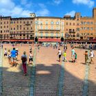 Die Piazza del Campo in Siena