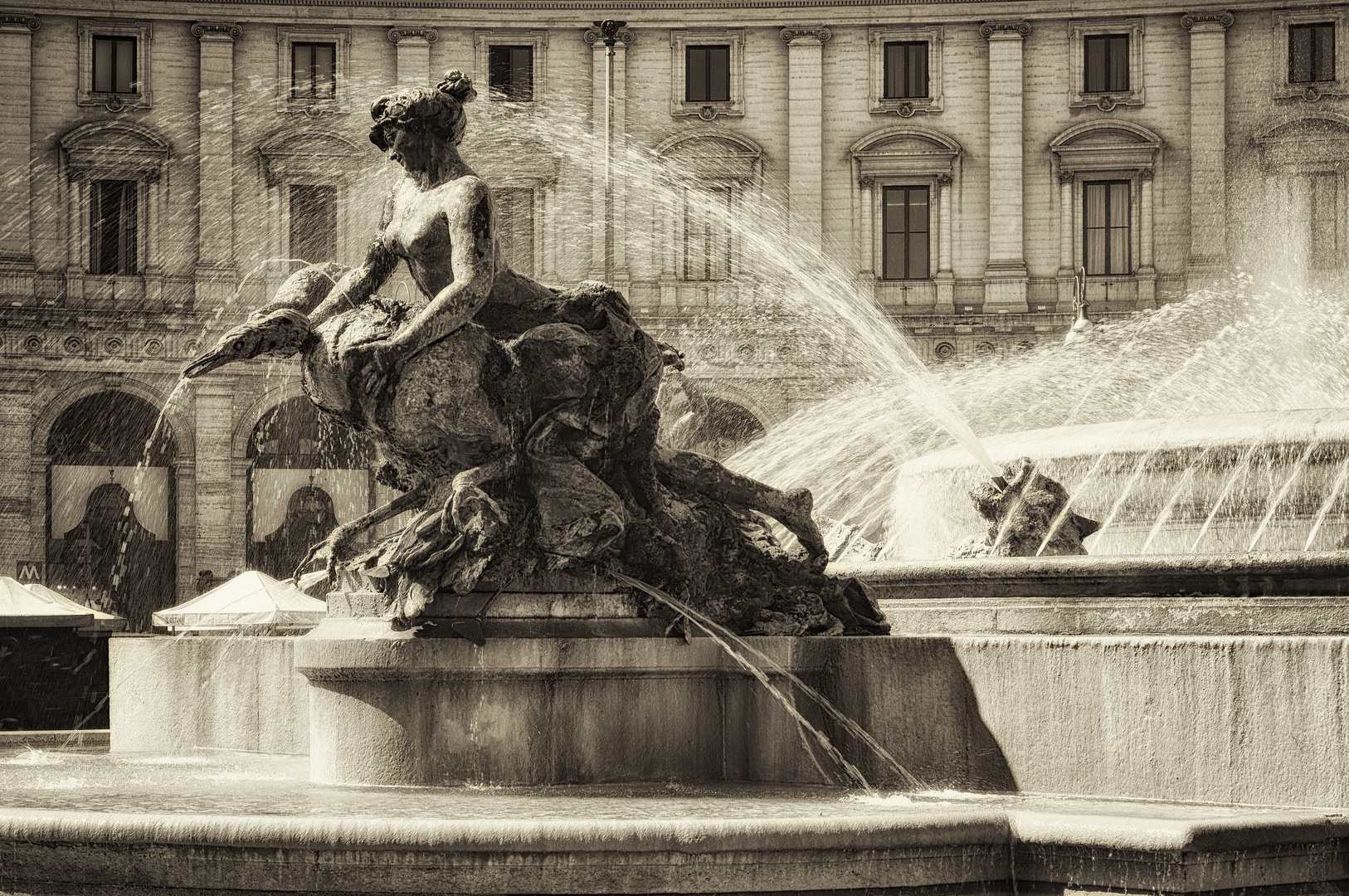 Die Piazza della Repubblica  - Roma -