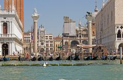 Die Piazzetta von der Wasserseite, Venedig